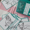 Kidydraw mini - Mini tekentablet - Animals around the world
